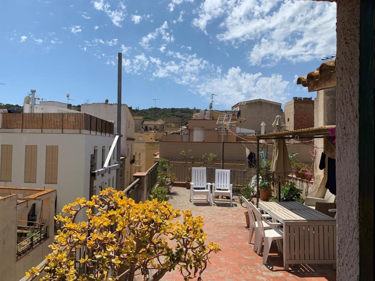 Notaria-Apartamento Y Estudio En Casco Antiguo, Al Lado De Playa, Rambla Y Monasterio, Con Acceso A Terraza Ajardinada Sant Feliu de Guíxols Dış mekan fotoğraf