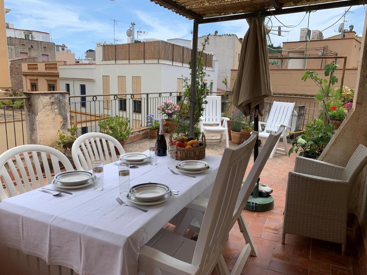 Notaria-Apartamento Y Estudio En Casco Antiguo, Al Lado De Playa, Rambla Y Monasterio, Con Acceso A Terraza Ajardinada Sant Feliu de Guíxols Dış mekan fotoğraf